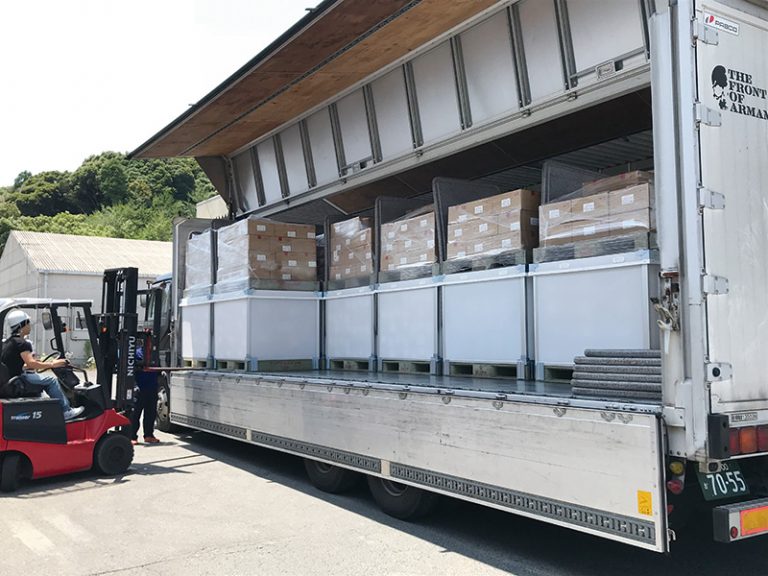 トラック輸送効率を最大にできるスリーブボックス!