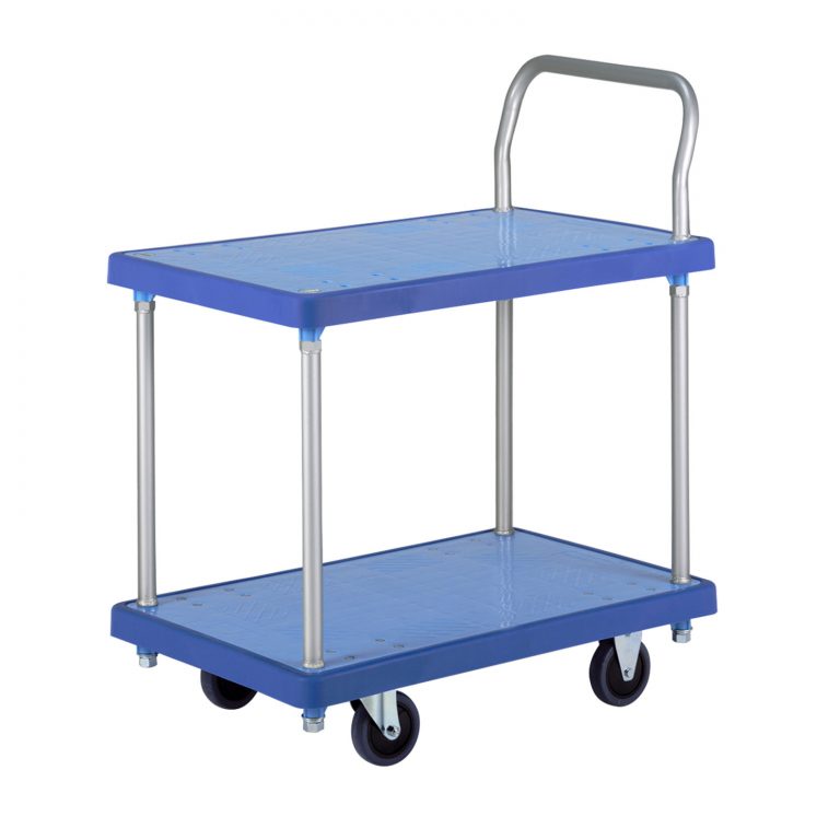 バンパーキャリー（小）２段式片袖　ブルー