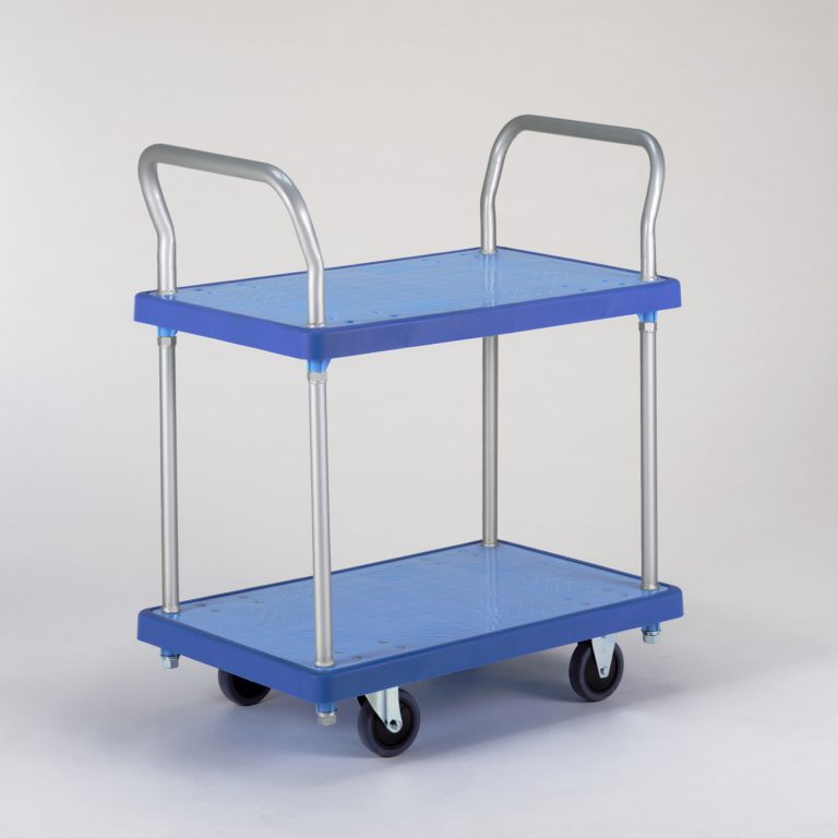 バンパーキャリー（小）２段式両袖　ブルー