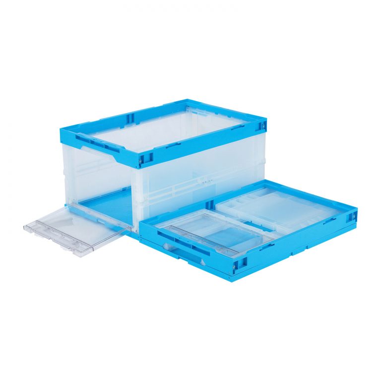 ＣＢ－７６片扉　ブルー透明