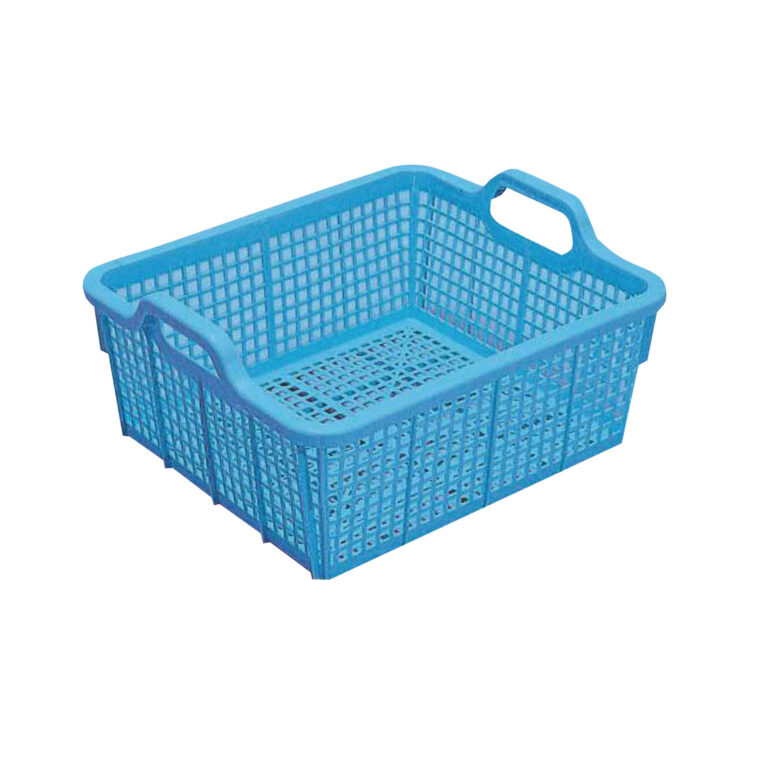 洗いカゴ　ブルー