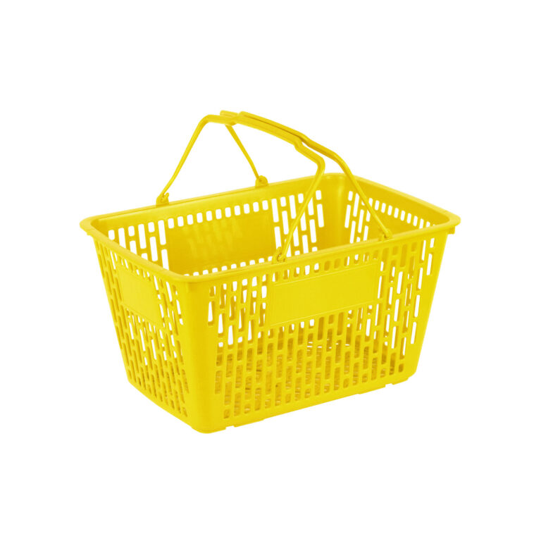 買物カゴ（ＭＹ－２５）　イエロー