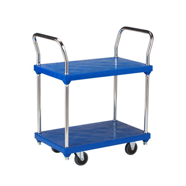 リスキャリー２段式両袖（小）　ブルー