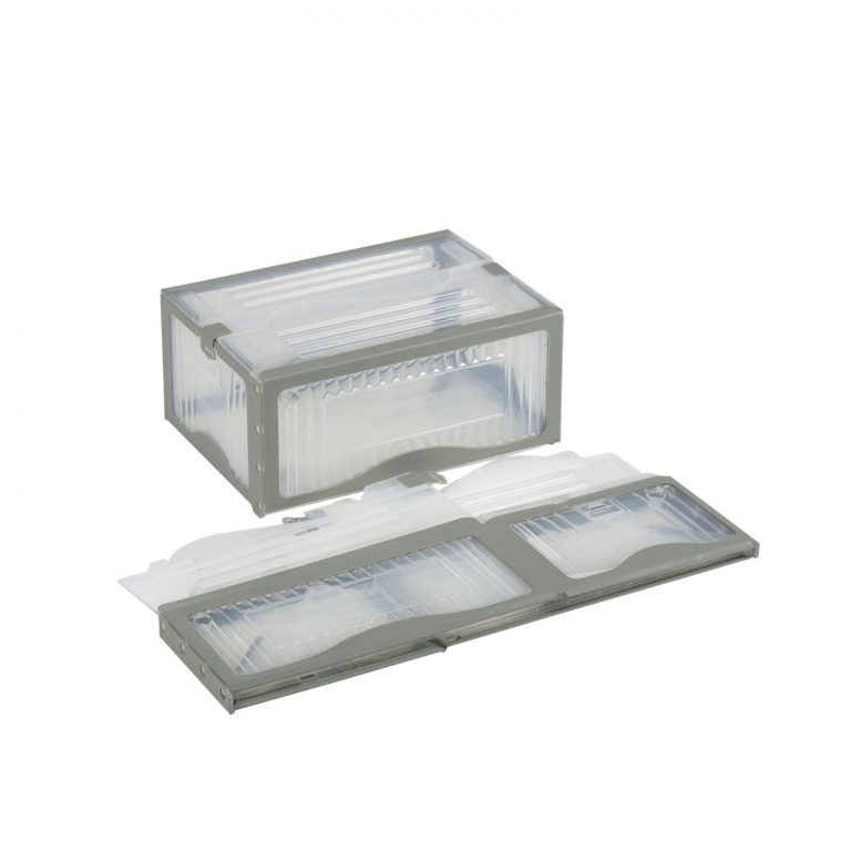 リスボックス２５Ｂ　クリア／グレー