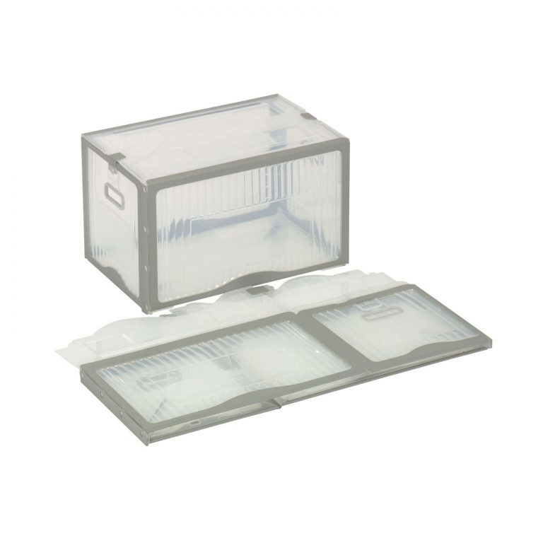 リスボックス５３Ｂ　クリア／グレー