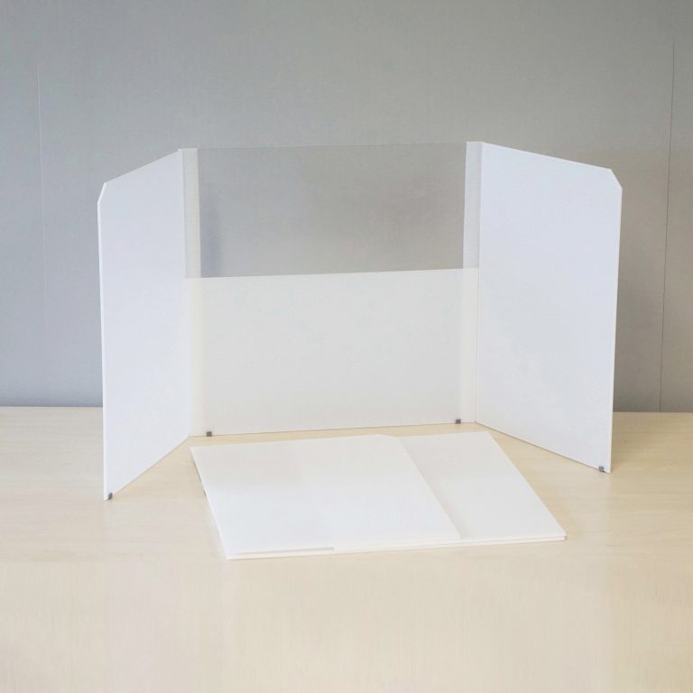 モバイルウォール両サイド５９型透明タイプ