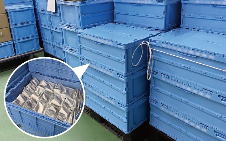 保管方法の見直しで実現――「場内物流」改善事例